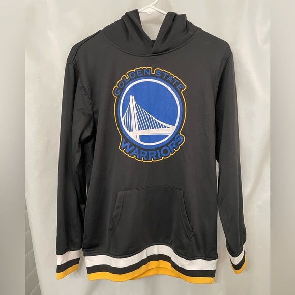 NBA Golden State Warriors Basketball‎ Hooded Sweatshirt Boys XL (16-18) - Picture 1 of 4